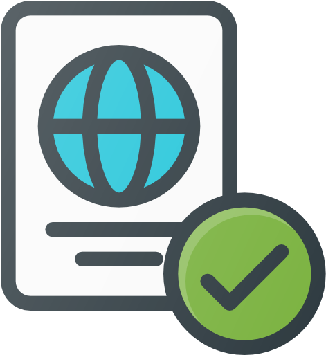 Passport Free Icon - Earth (512x512)