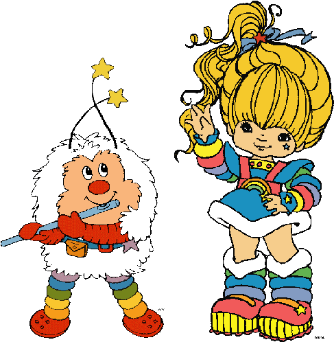 A Halloween Story Pinksuedeshoe - Rainbow Brite And Twinkle (499x501)
