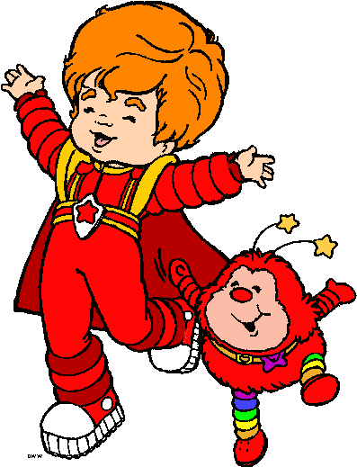 Red Butler And Romeo - Rainbow Brite Red Butler (400x538)