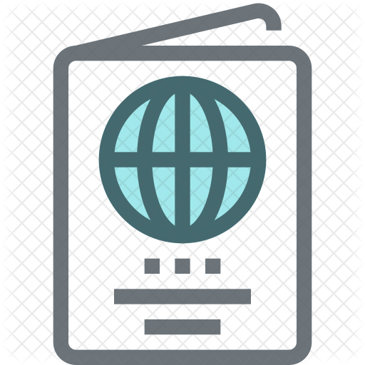 Passport Icon - Light Bulb World Icon (512x512)