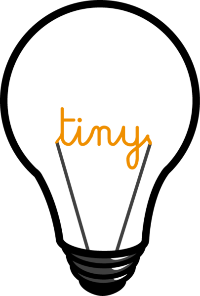 Tinylightbulbs Lightbulb Logo - Light Bulb Logo Png (405x599)
