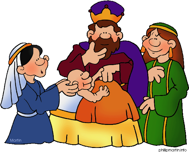 Apple Clipart Philip Martin Pencil And In Color Apple - Bible King Solomon Clipart (648x512)