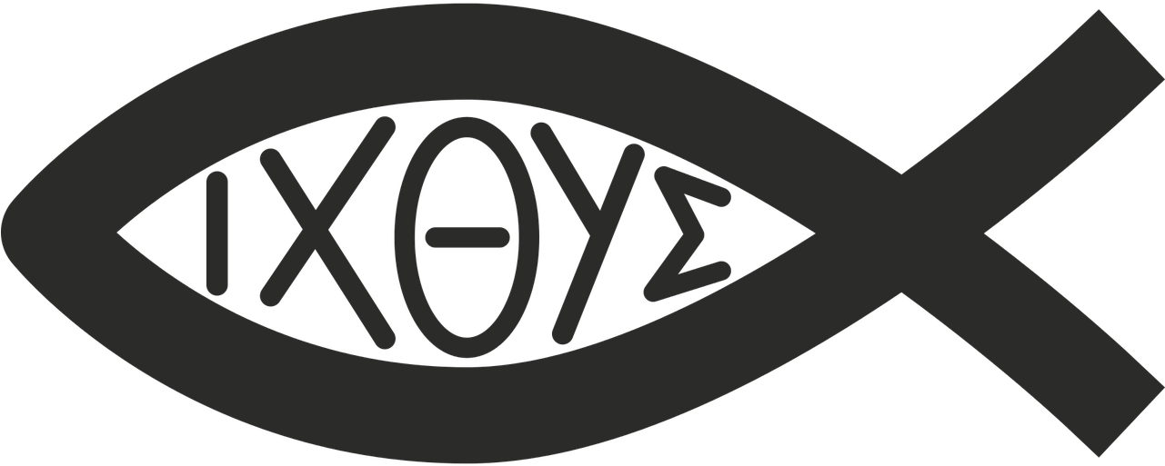 In The Earliest Years Of The Church, The Fish Became - Christian Fish Symbol (1280x640)