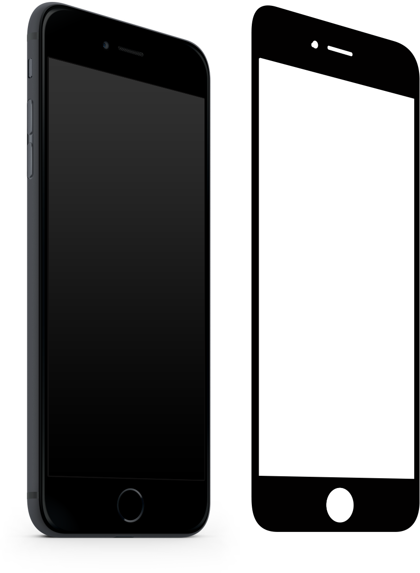 Apple Iphone 7 Plus Clipart Png Photos - Iphone Black Png (1194x1179)