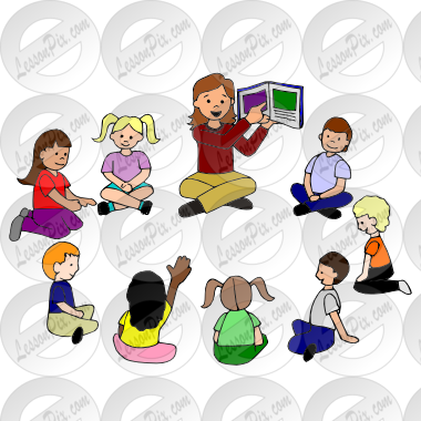 Clip Art Circle Time (380x380)