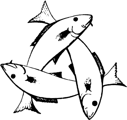 A Trinitarian Christian Symbol Of Three Intertwined - Christian Symbols (482x444)