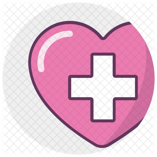 Medical, Heart, Heartcare, Care, Healthcare, Treatment, - Cross (512x512)