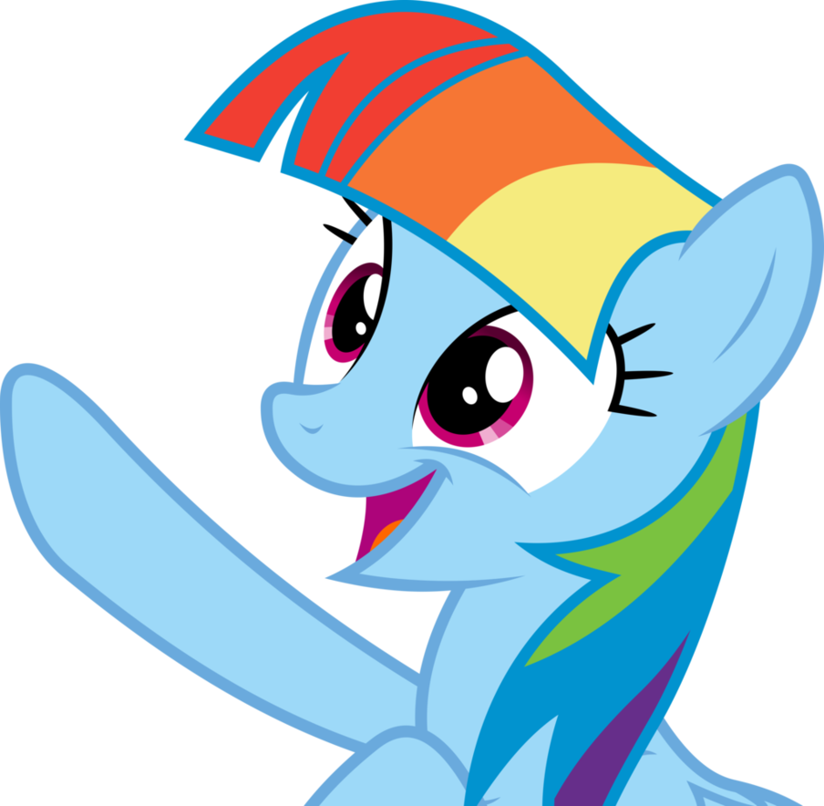 Rainbow Sparkle By Dasprid - Rainbow Sparkles My Little Pony (904x884)