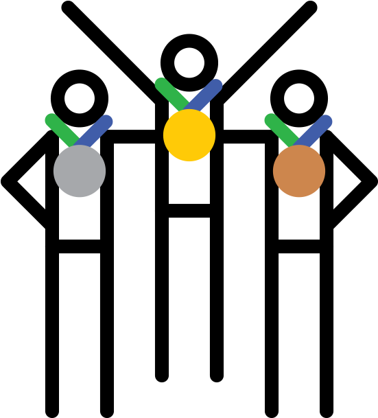 Medals Clipart Olympic - 2018 Olympic Games Winner (641x641)