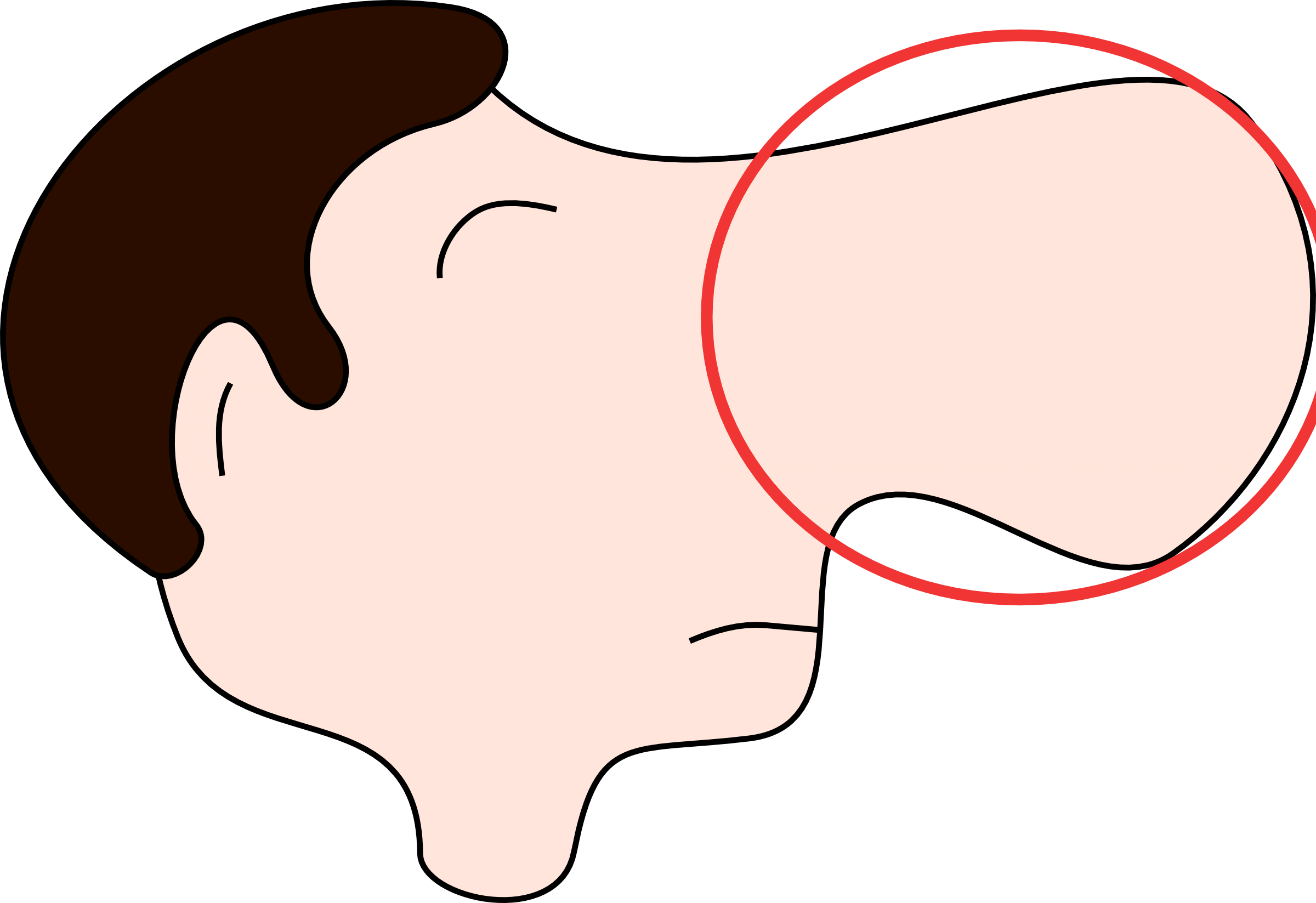 Cartoon Nose Profile Clip Art Clipart - Nose Cartoon.