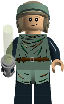 Luke - Luke Skywalker Endor Lego (602x488)