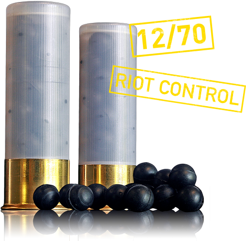 Rubber Buckshot / Less Lethal Ammunition / Shotgun - Rubber Shotgun Shells (524x700)