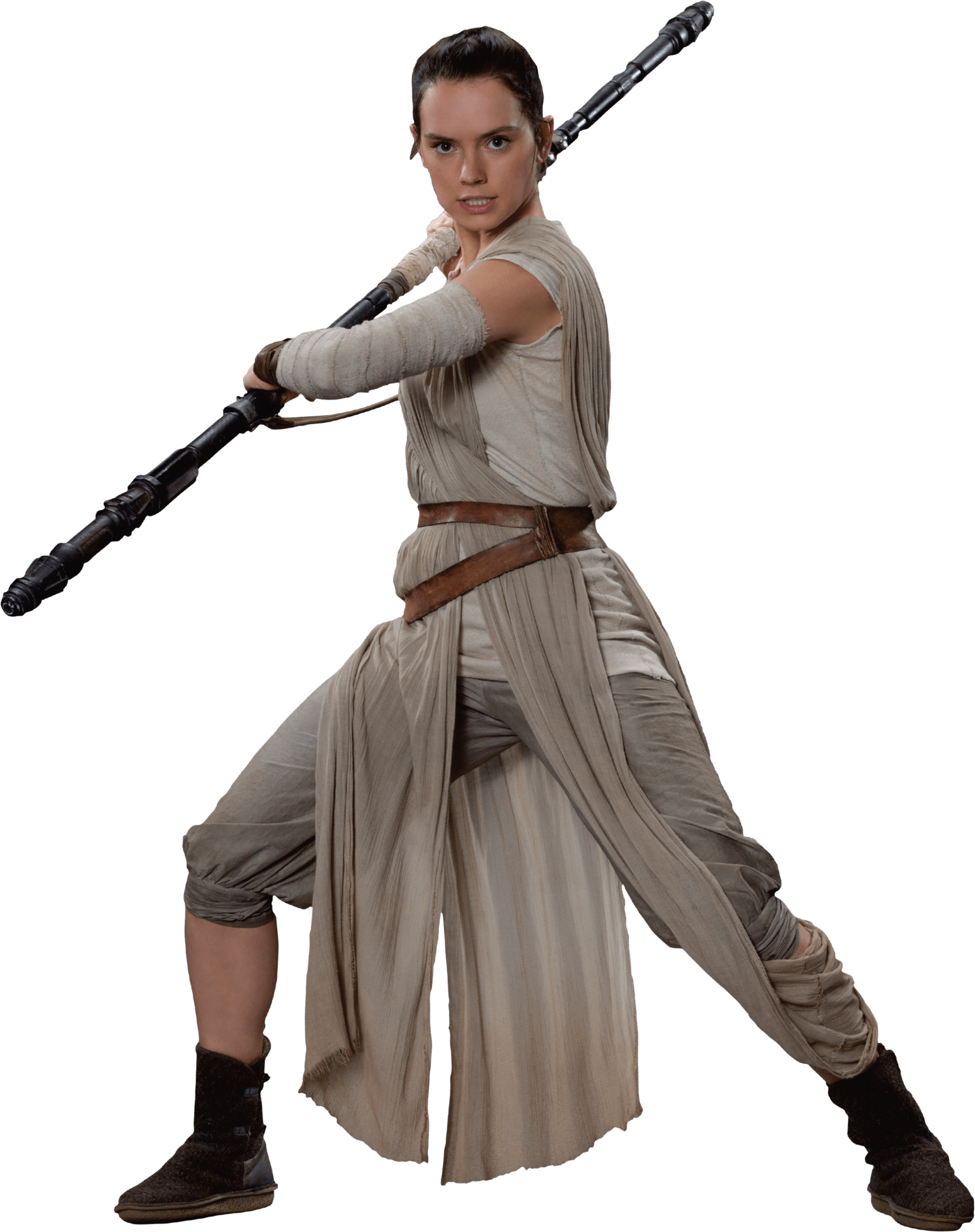 Luke Skywalker Clipart Transparent Background - Star Wars Rey Costume (2132x2693)
