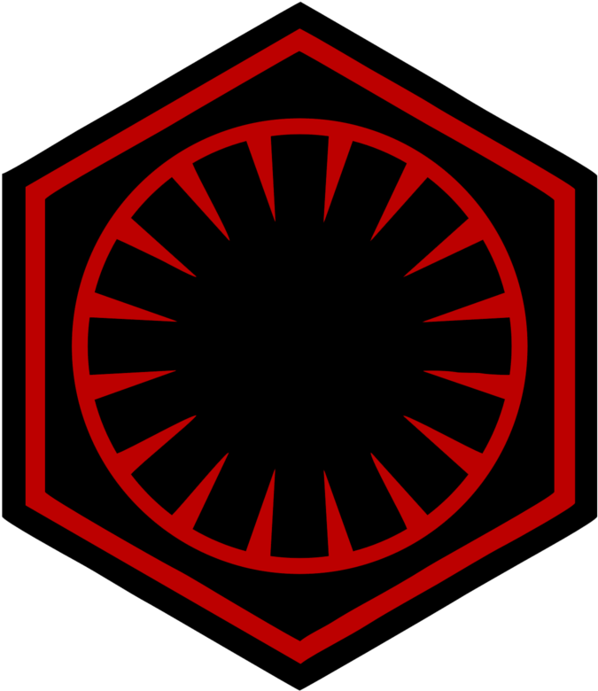 Emblem Of The First Order Alternate By Redrich1917 - Star Wars 7 First Order Logo (1700x1700)