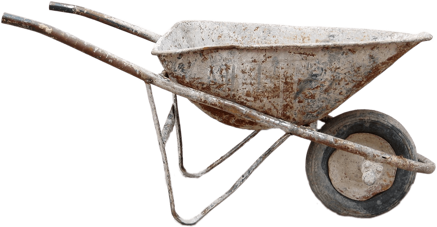 Rusty Old Wheelbarrow - Tatuajes De Nombre Lucio (1600x945)