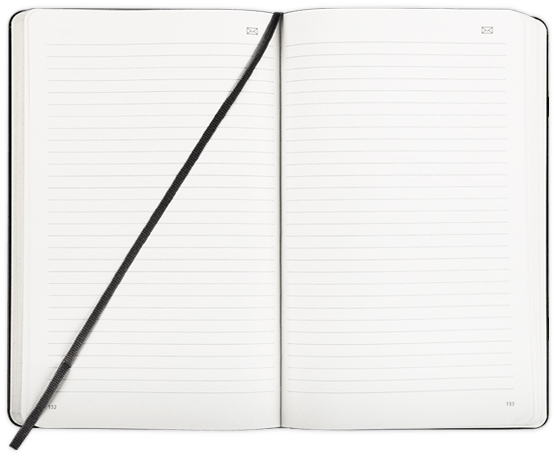 Open Moleskine Notebook - Book (580x492)