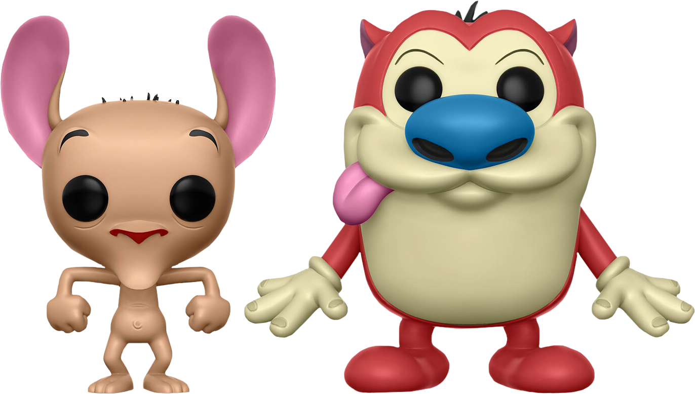 Ren And Stimpy - Ren And Stimpy Toy (1372x778)
