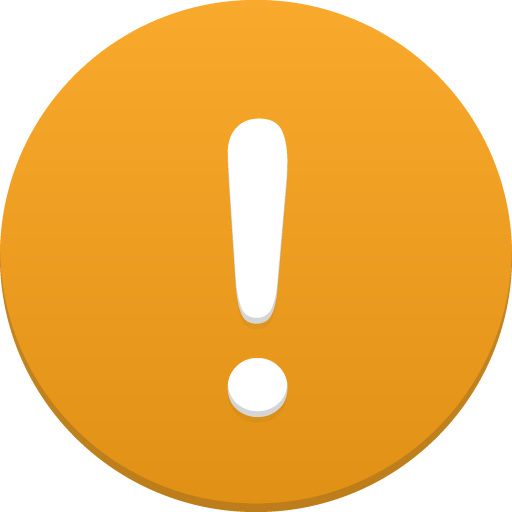 The Week Of Monday December 18th Will Be The Last Week - Alert Icon Flat (735x734)