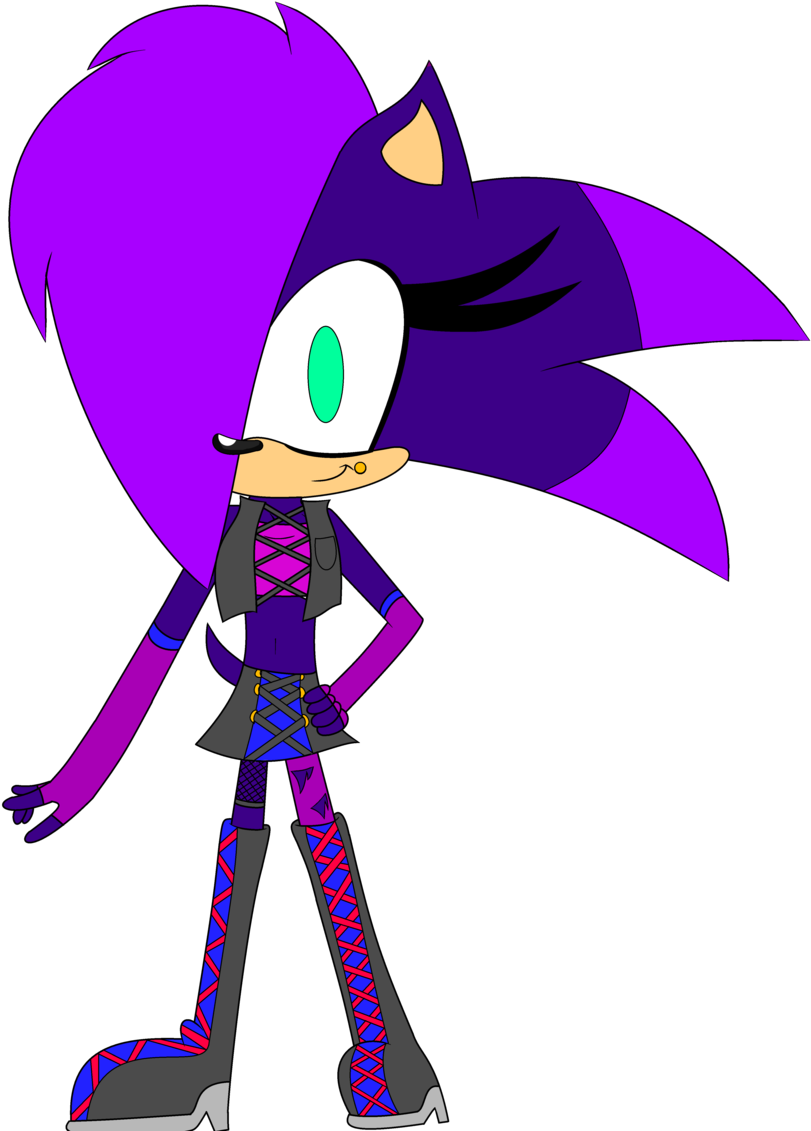 Shanda The Hedgehog 1/2 By Ace The Artist - Cartoon (1024x1143)