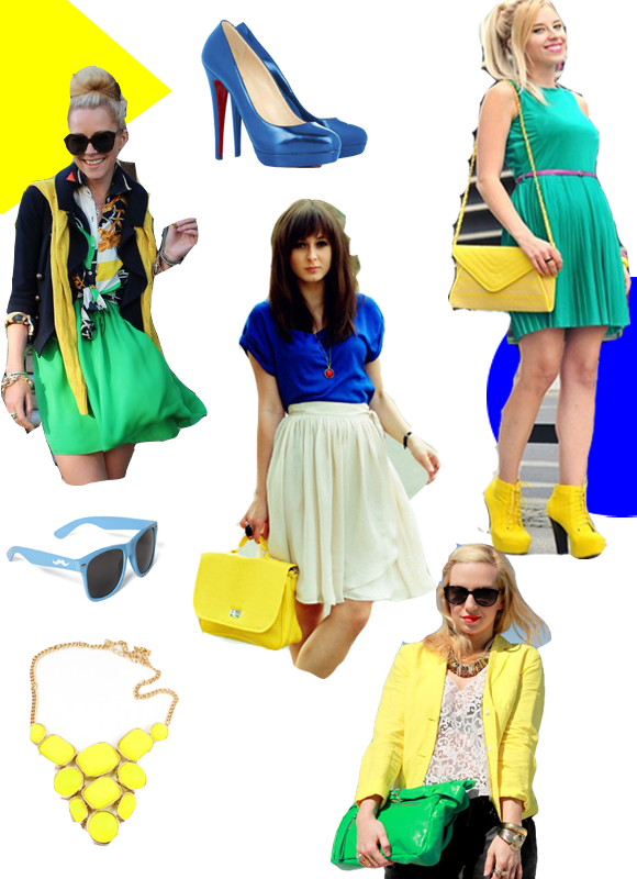 Moda Verde E Amarelo - Moda Verde E Amarelo (580x800)