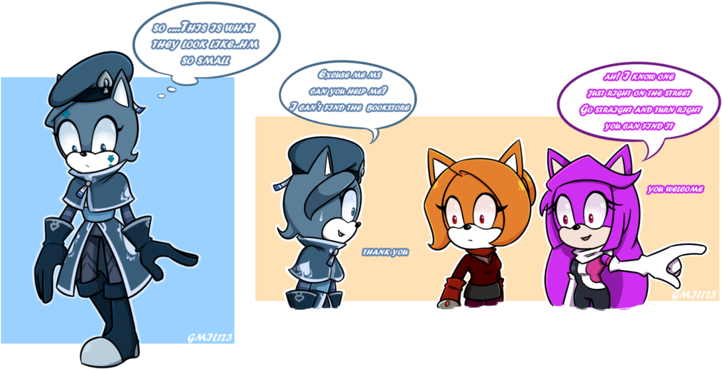 Nero On Sonic Style By Gmil123 - Cartoon (1095x730)