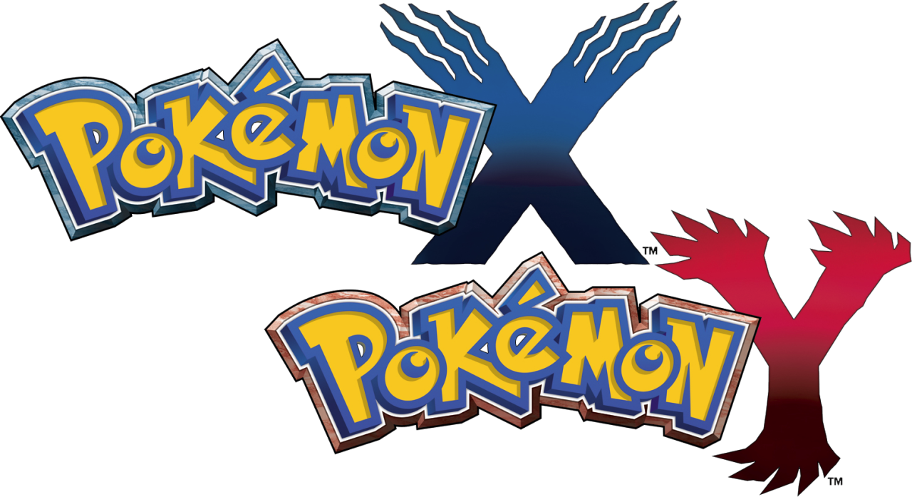 Top 12 Pokémon That Could Get New Evolutions - Pokemon X And Y Logo (1280x697)