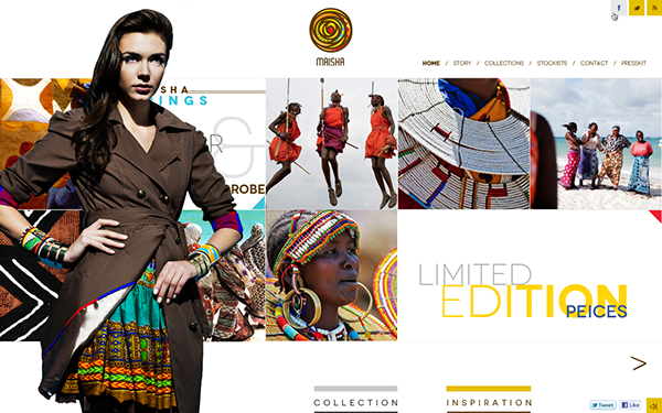 Designed The Website With The Same Vibrance And Diversity - African Kanga (600x375)