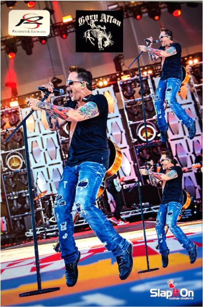 Gary Allan Reusable Vinyl Decal Sheet - Decal (640x640)