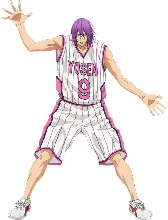 Murasikabara Atsushi Adalah Orang Termalas Yang Ada - Anime Kuroko No Basuke Midorima Full Body (600x765)