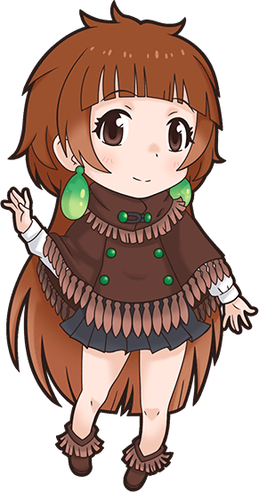 Bornean Orangutan - Insect Kemono Friends (291x553)