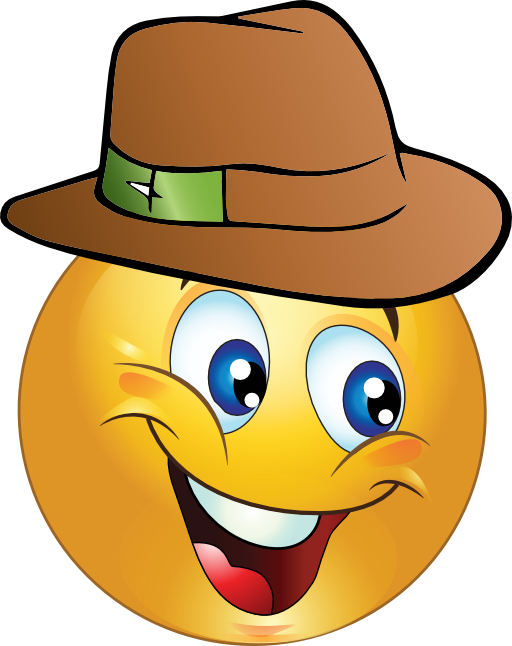 Mister Smiley Emoticon - Smiley Face With Cap (512x646)