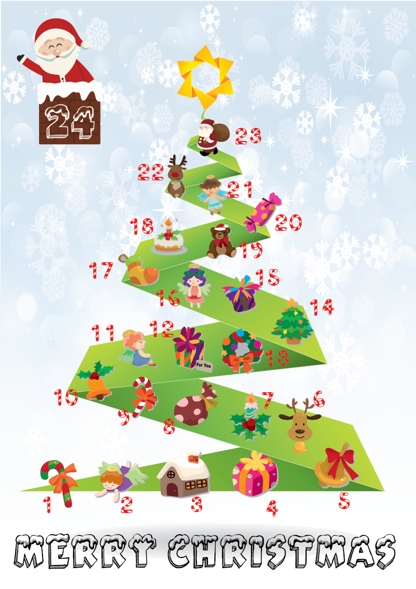 Advent Calendar - Christmas Tree (1210x1275)