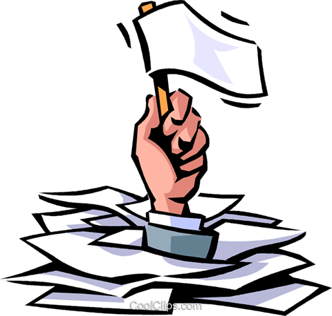 Microsoft Clipart Office Paperwork - Paperwork Clipart (480x458)