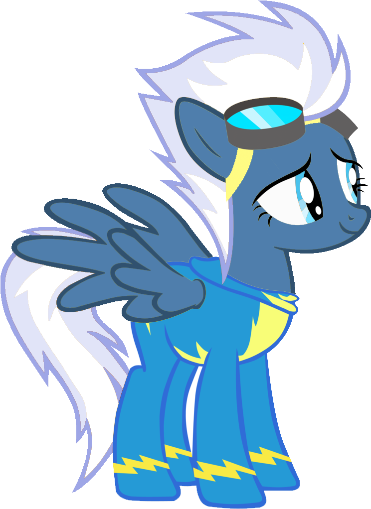 Night Glider Spitfire By Blah23z - Little Pony Friendship Is Magic (760x1052)