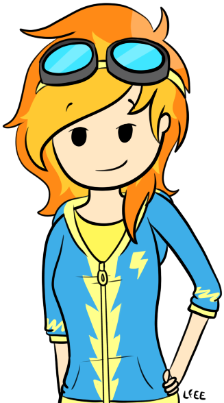Spitfire Human - Imagens Que Se Mexem Hora De Aventura (327x588)