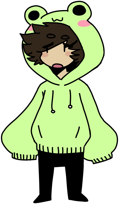 Fwog By Sugar-ufo - Cartoon (485x834)