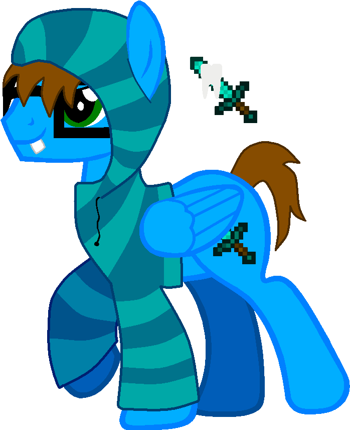 Chimneyswift By Spitfire-sos - Minecraft Diamond Sword (725x891)