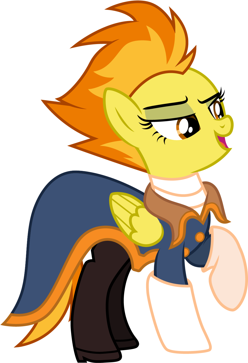 Spitfire As Captain Amelia By Cloudyglow Spitfire As - Digital Art (1001x1448)