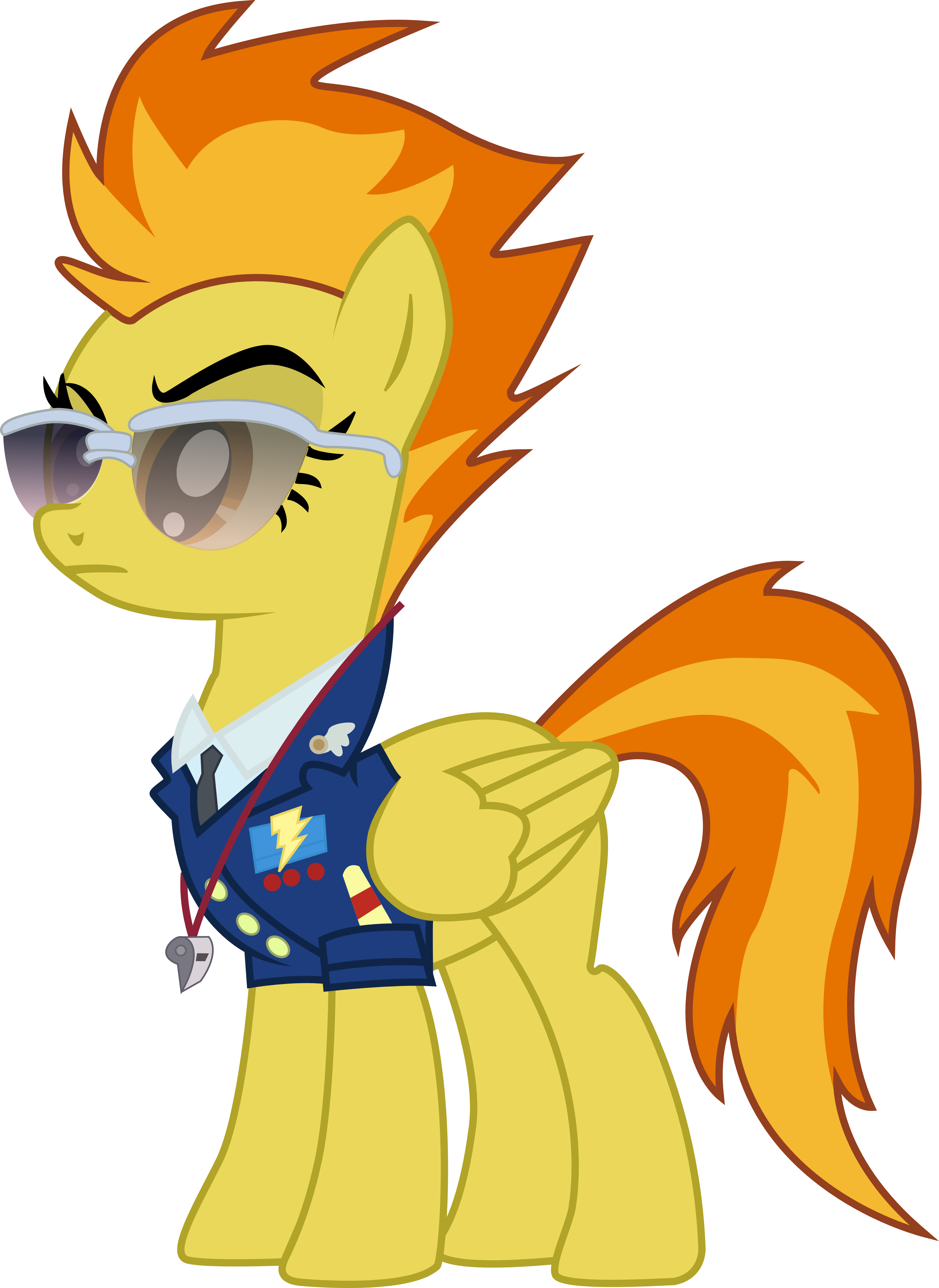 Spoilers Spitfire - Mlp Spitfire Uniform (3962x5431)