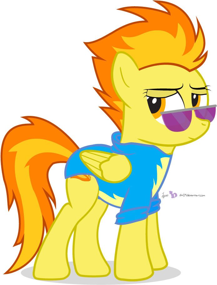 Summer Wonderbolt Ver - Pony Friendship Is Magic Spitfire (800x960)
