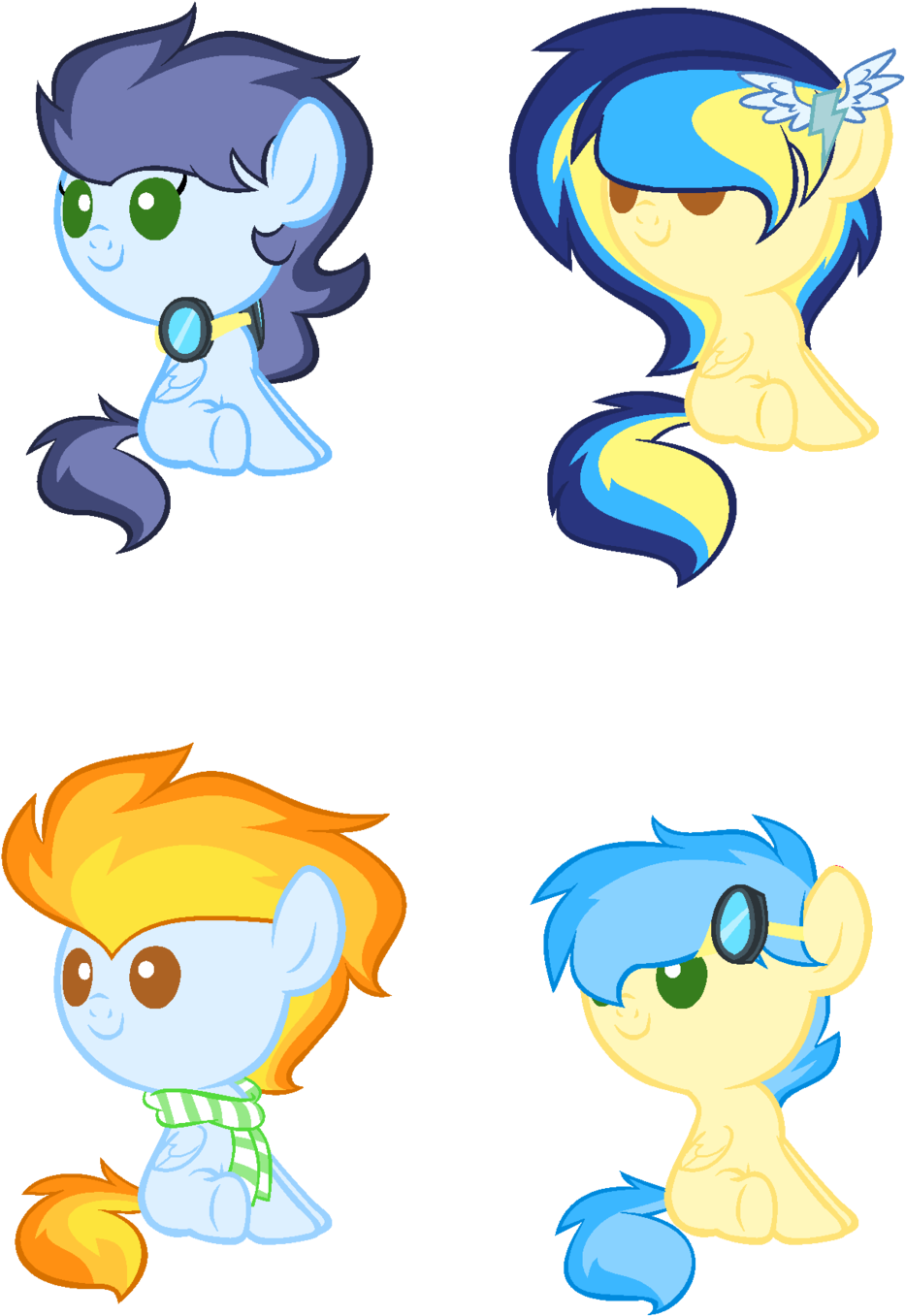Rainbow Dash X Soarin X Spitfire Soarin X Spitfire - Spitfire X Soarin Foal (1024x1480)