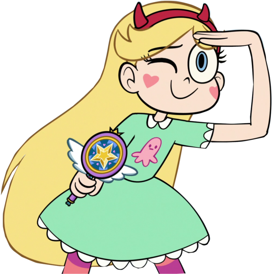 Svtfoe Star Looking Out Render By Markellbarnes360 - Svtfoe Star Png (898x889)