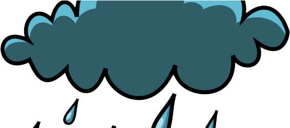Rain Cloud Clipart - Cancellation Due To Weather Conditions (640x248)