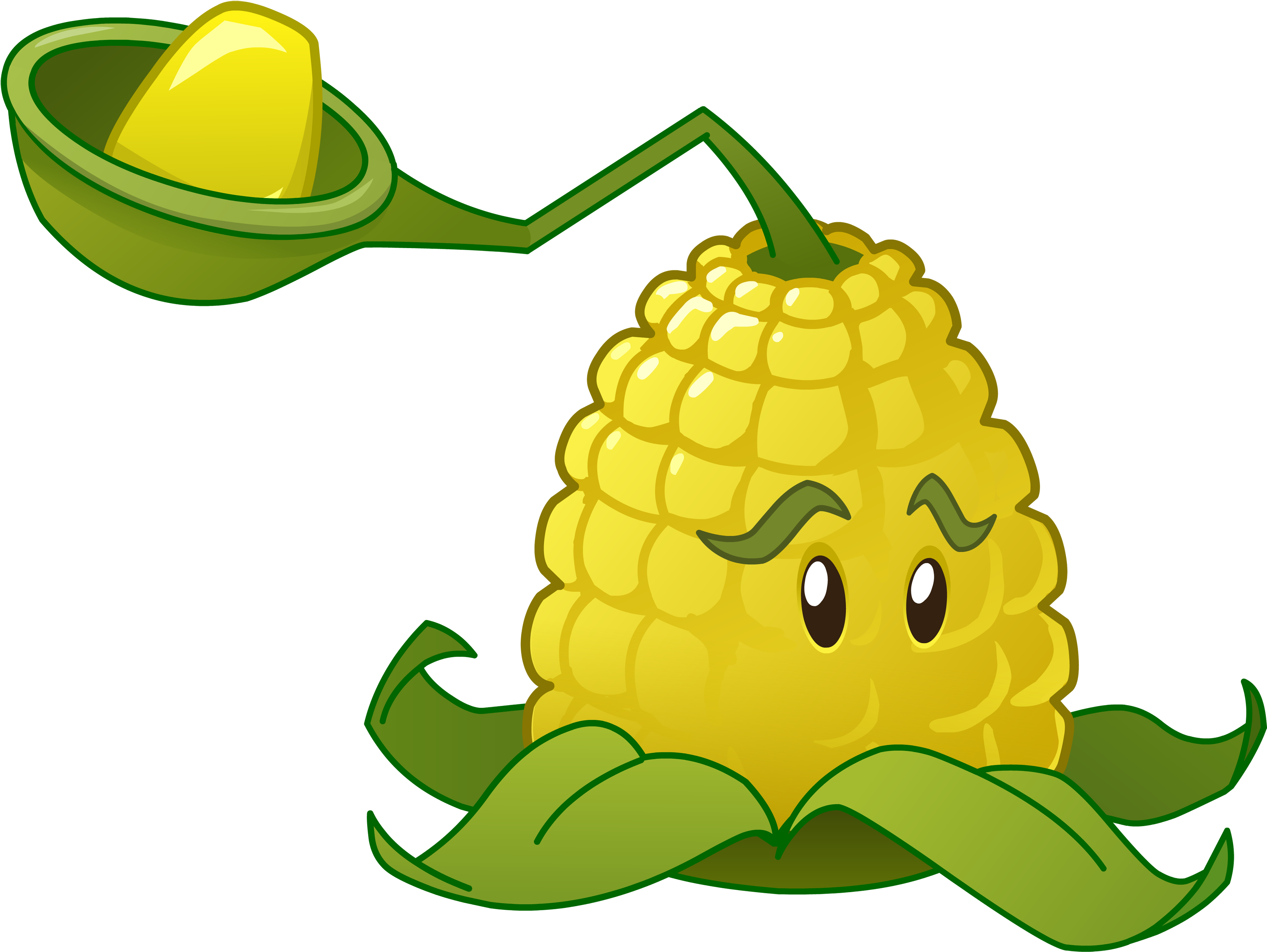 Plants Vs Zombies Clipart Basic - Plants Vs Zombies Characters (3422x2602)