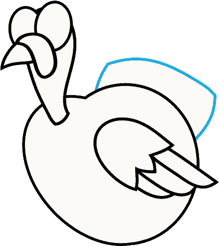 How To Draw Turkey - Turkey Drawing (680x680)