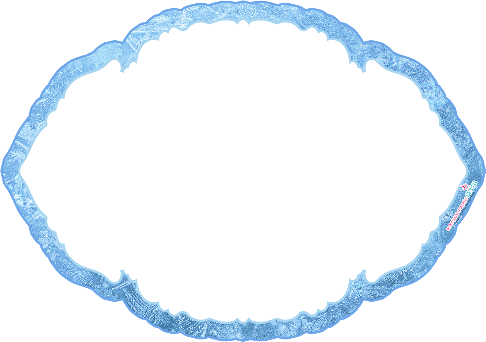 Baby Blue Border No Black Clip Art At Clker - Clip Art (1600x1131)