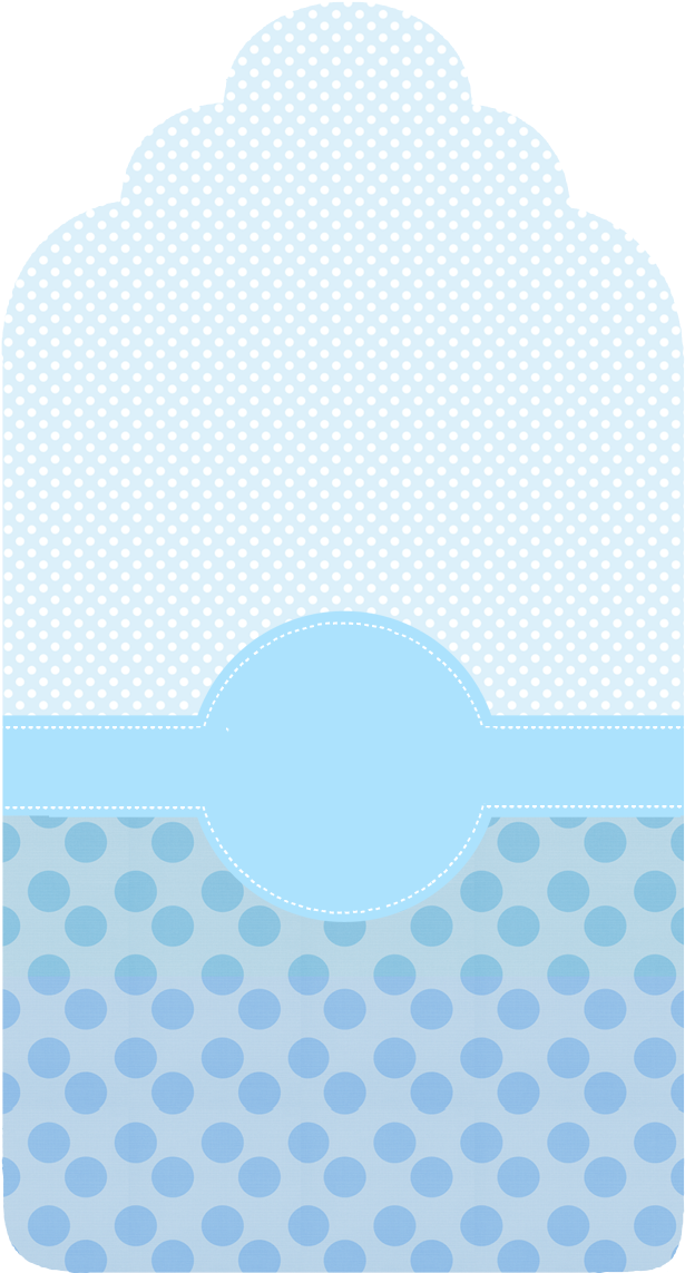 Light Blue And Polka Dots Free Printable Tags - Polka Dot (668x1181)