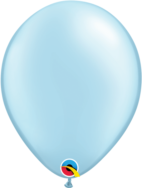 Pearl Light Blue 5" Balloons - Drinking (600x599)