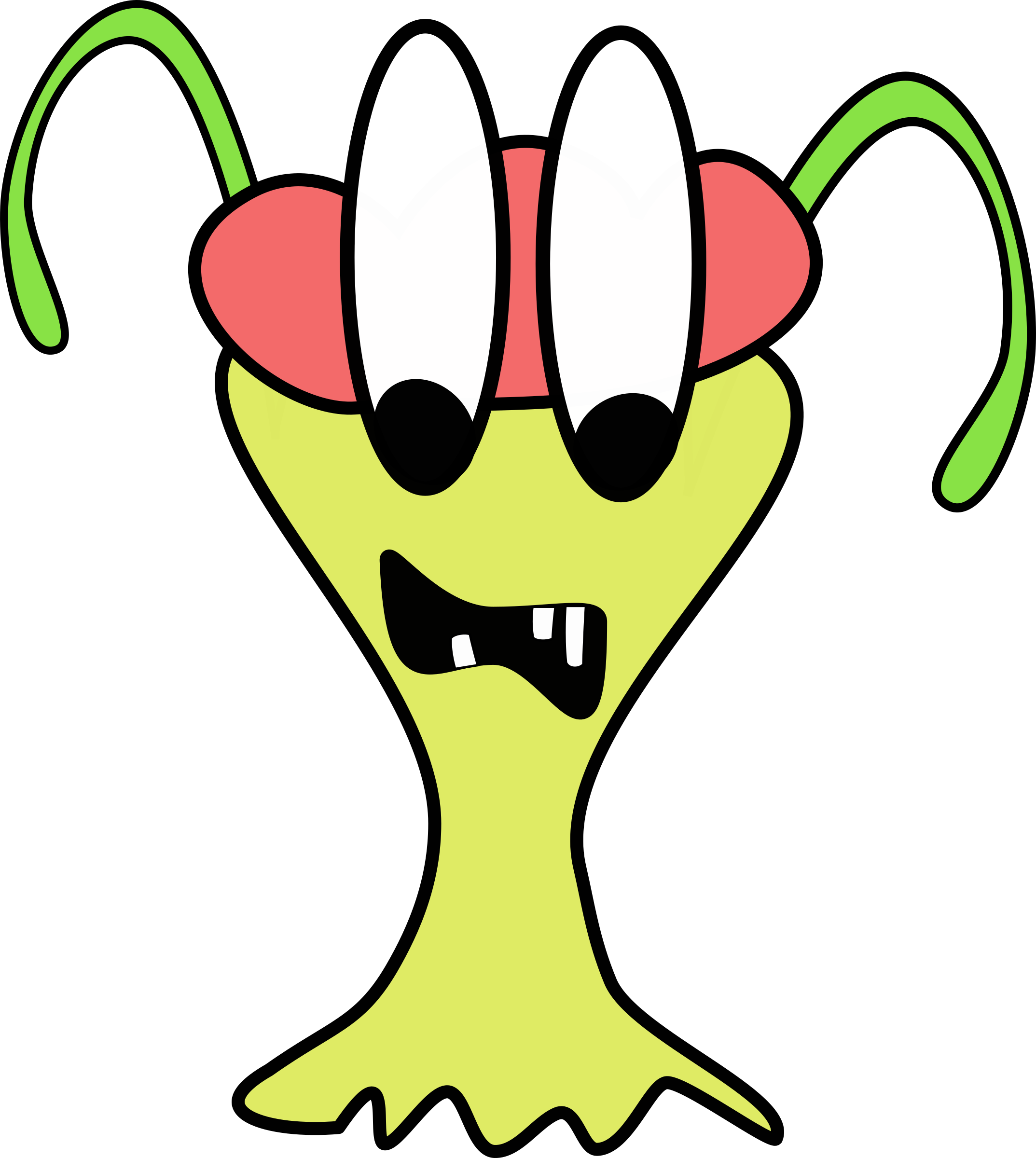 Cartoon Clip Art - Clip Art (2147x2400)