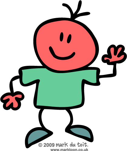 Clip Art Hello - Hello Clipart (420x500)